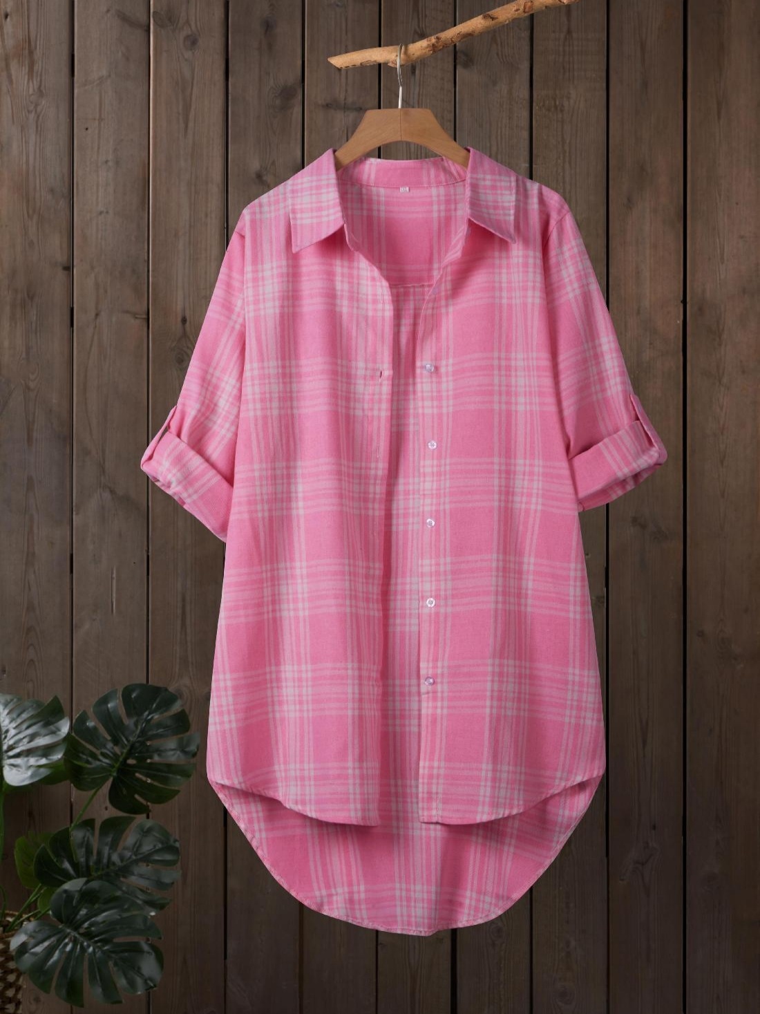 Women'S Fashion Jackets - Plus size retro coreano puro xadrez