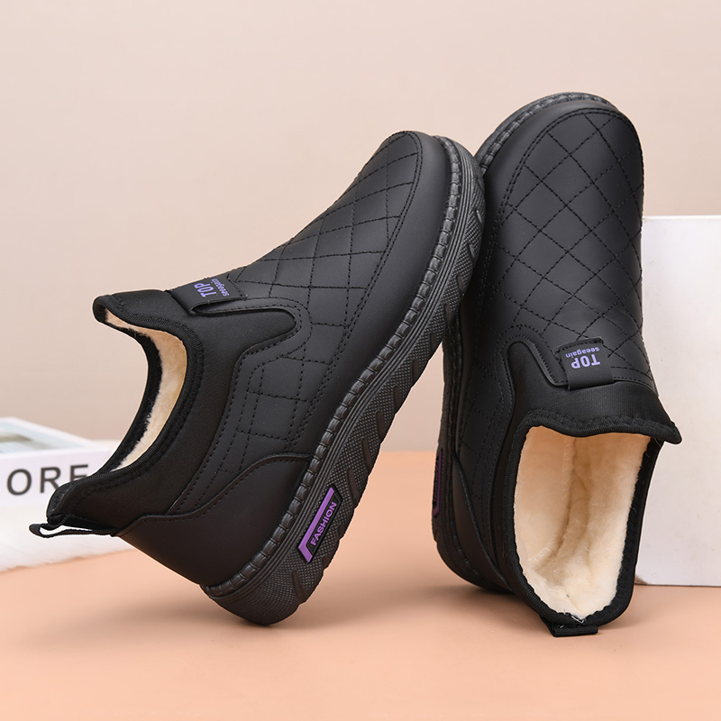 Women Fashion Online - Novos sapatos femininos de inverno, veludo,