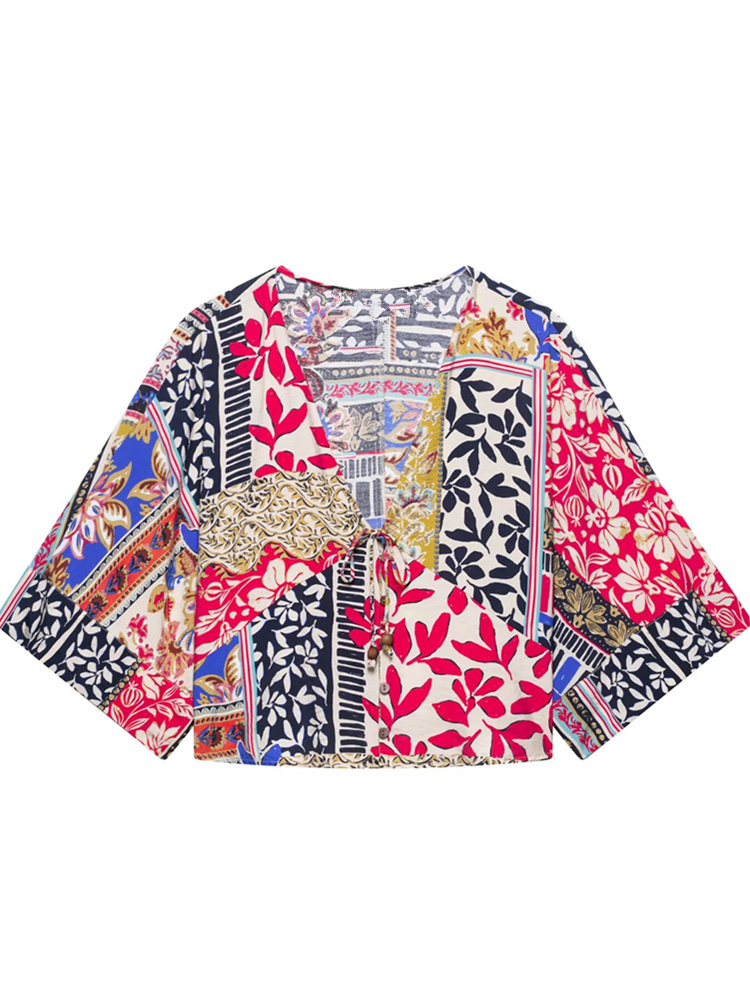 Women'S Fashion Kimono - Zevity moda feminina v pano retalhos