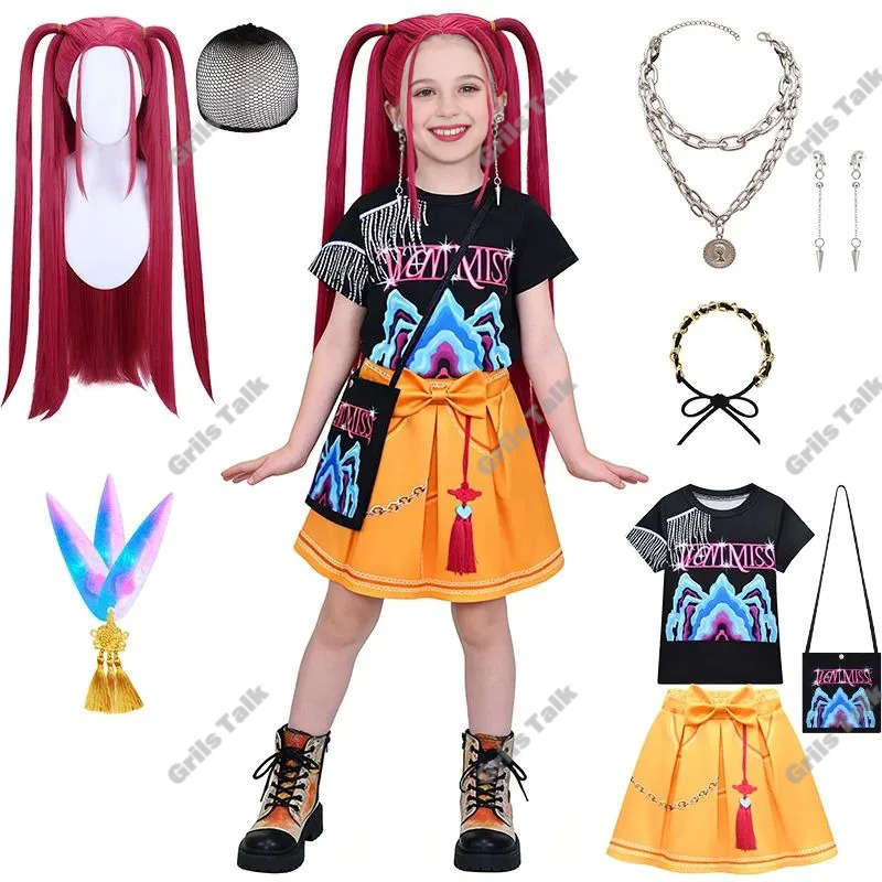 Women'S Fashion Jackets - Meninas anime cosplay traje 3d impresso