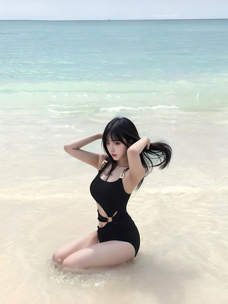 Women'S Fashion Suit - Maiô Monokini Feminino Sexy com Recortes