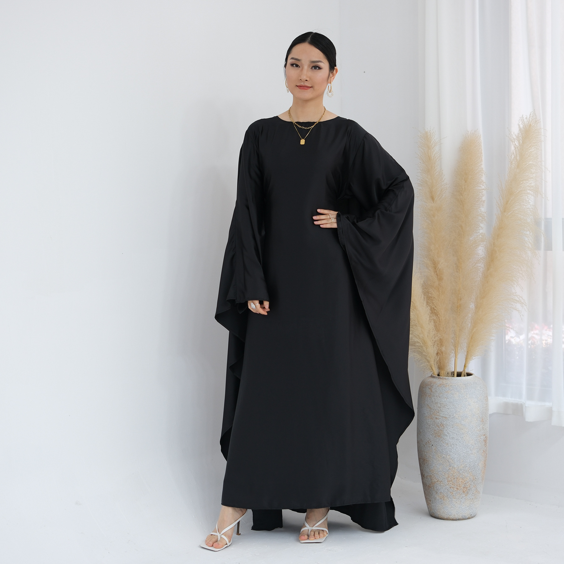 Turkey Women Fashion - Vestido Modesto para Mulheres Muçulmanas do
