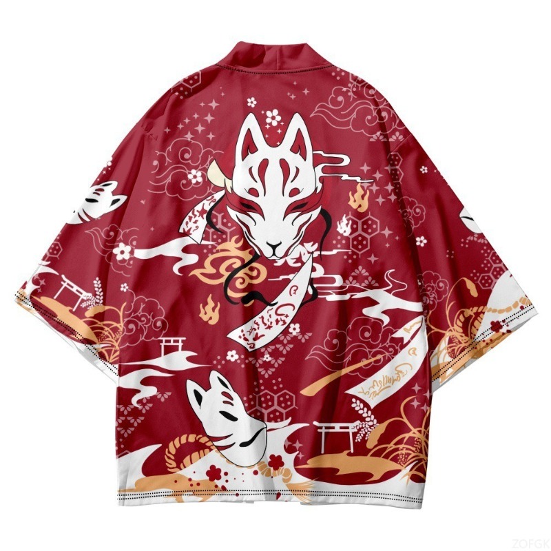 Estilo chinês harajuku haori i - Women'S Fashion Kimono avaliação e preço