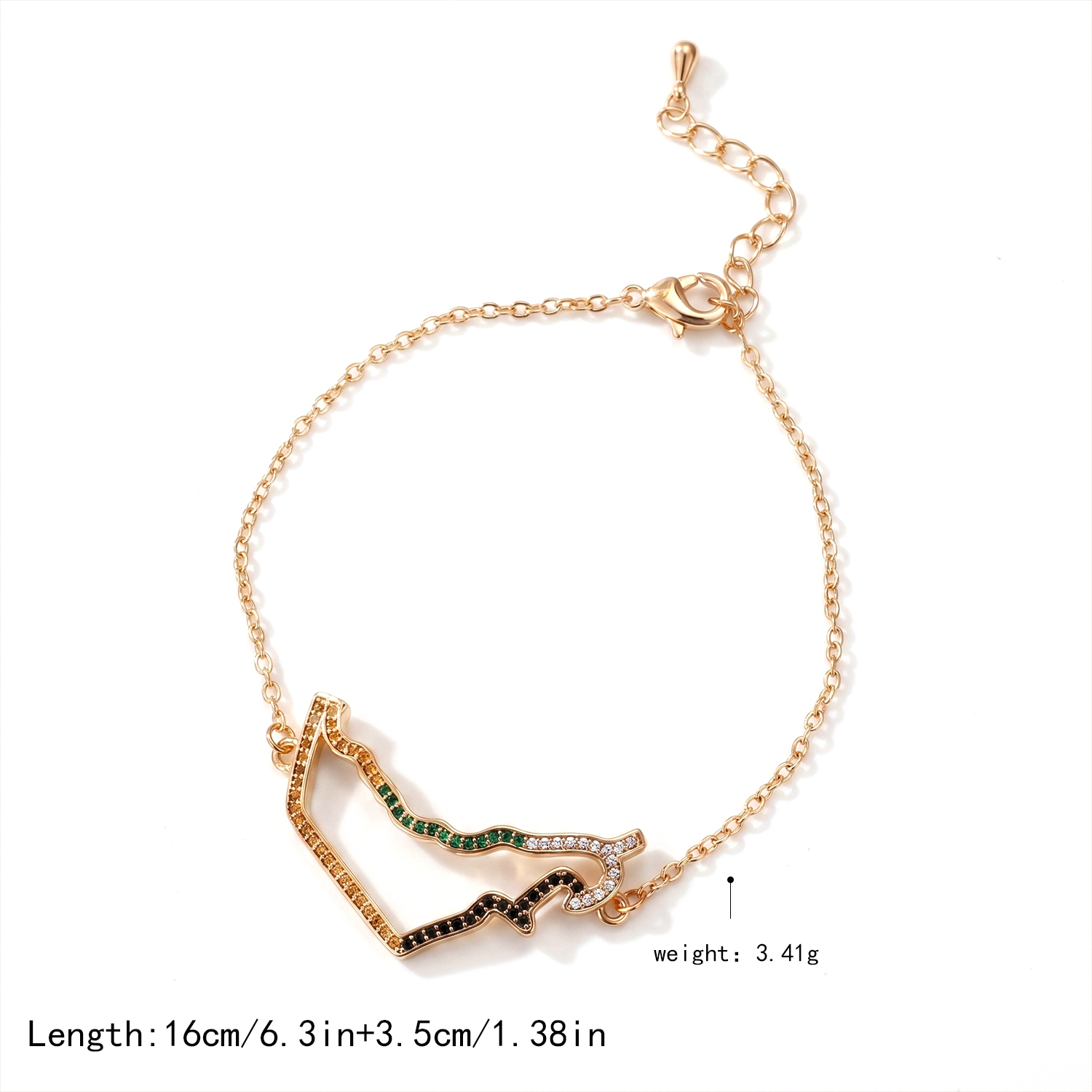 Pulseira Deslumbrante com Desi - Women Fashion Uae avaliação e preço
