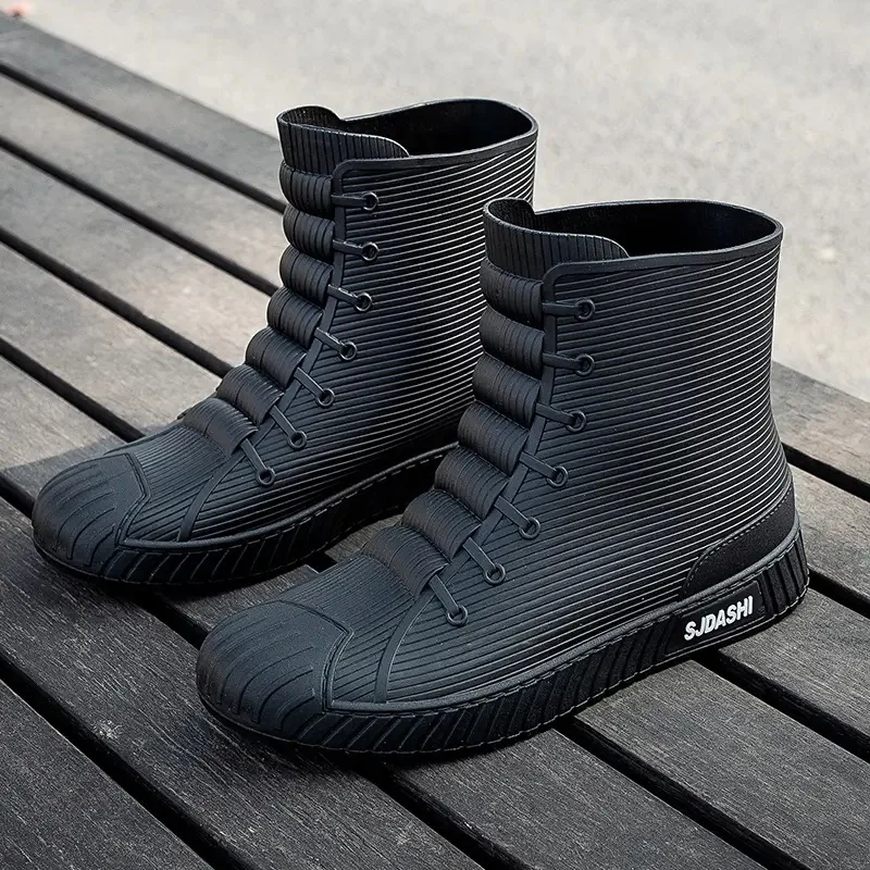 Botas de chuva impermeáveis an - Women'S Fashion Gumboots avaliação e preço