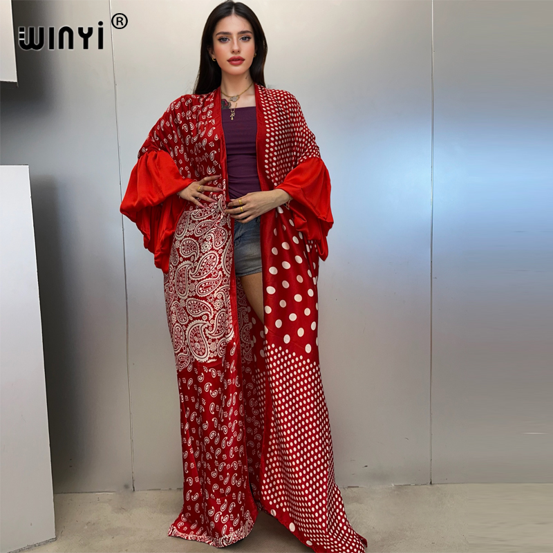 Vestido de Verão WINYI, Kimono - Women'S Fashion Kimono avaliação e preço