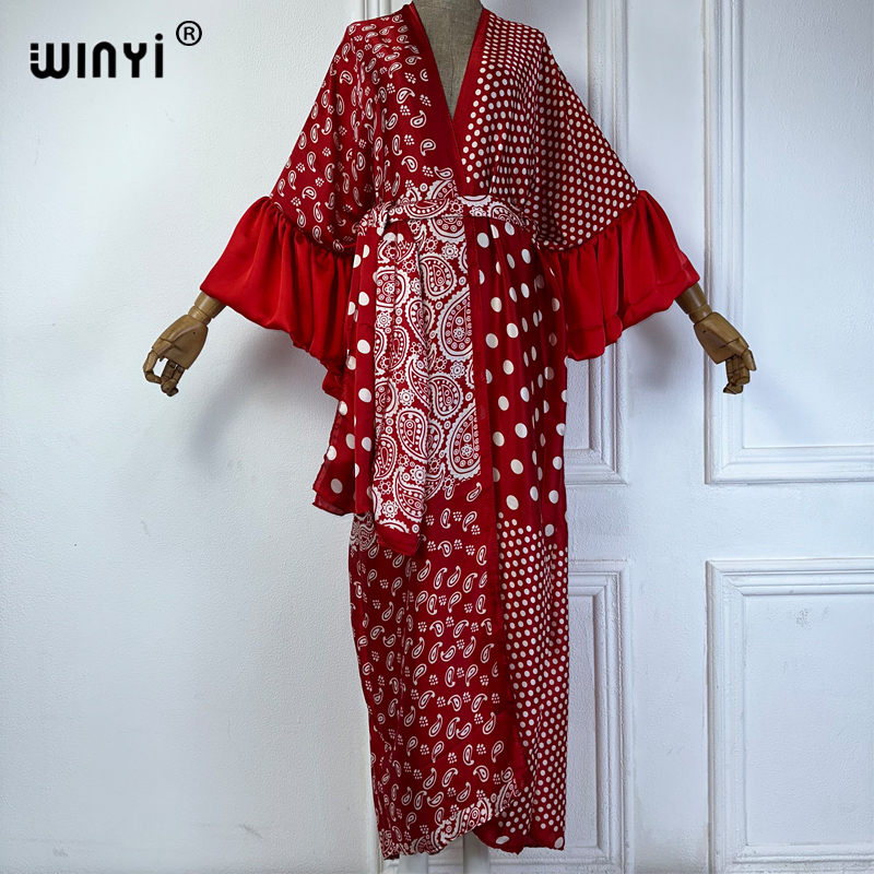 Vestido de Verão WINYI, Kimono - Women'S Fashion Kimono avaliação e preço