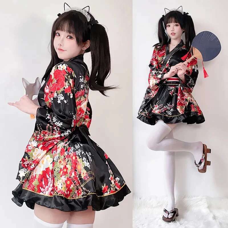 Vestido quimono japonês modifi - Women'S Fashion Kimono avaliação e preço