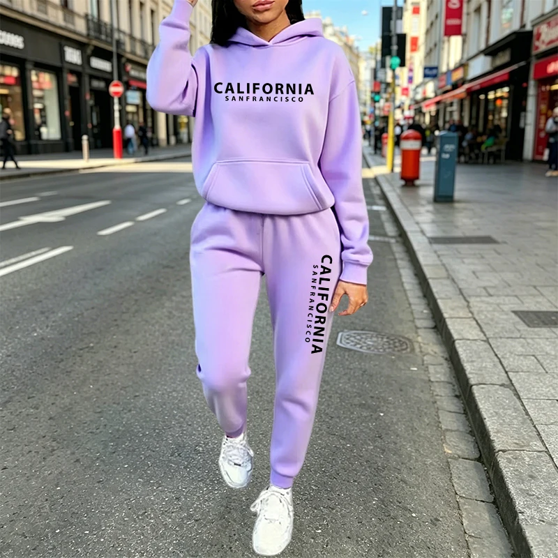 Conjunto de Moletom Casual Urb - Women'S Fashion Suit avaliação e preço