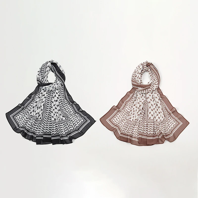 Lenço Chiffon Árabe Impresso p - Women Fashion Uae avaliação e preço