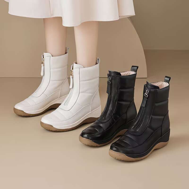 Botas dedo do pé redondo à pro - Women'S Fashion Trends 2025 avaliação e preço