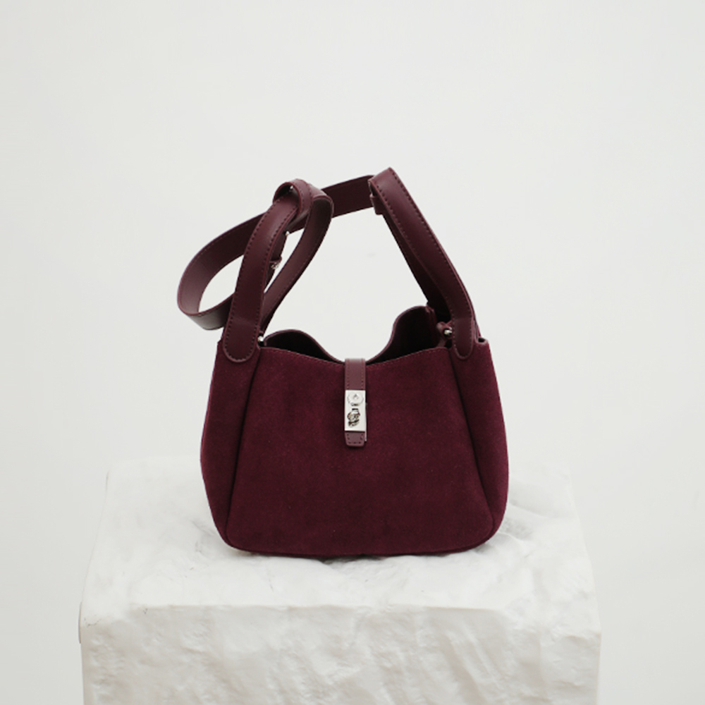 Bolsa balde de couro de camurç - Women Fashion Uae avaliação e preço