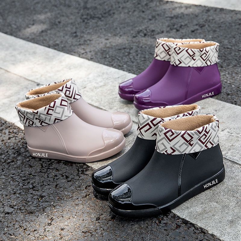 Novas Botas de Chuva de Borrac - Women Fashion Online avaliação e preço