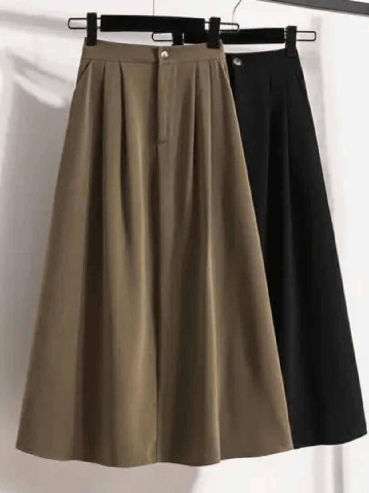 Saia Midi Plus Size Feminina d - A-Line Skirt Midi avaliação e preço