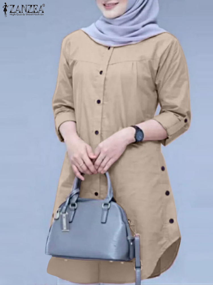 Camisa de Primavera ZANZEA 202 - Turkey Women Fashion avaliação e preço