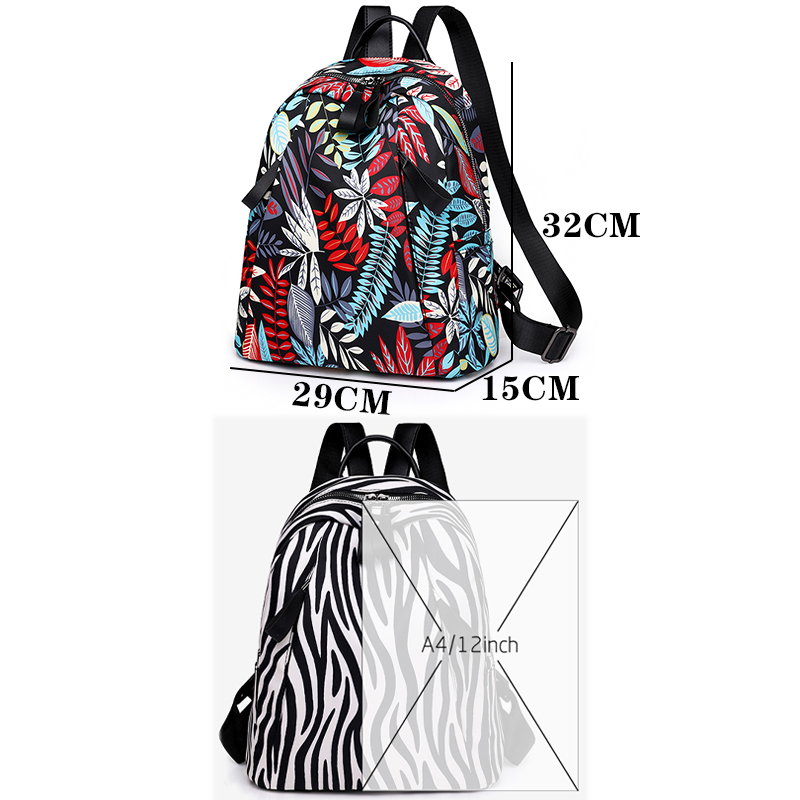 Splashproof Nylon Mochilas par - Women Fashion Online avaliação e preço