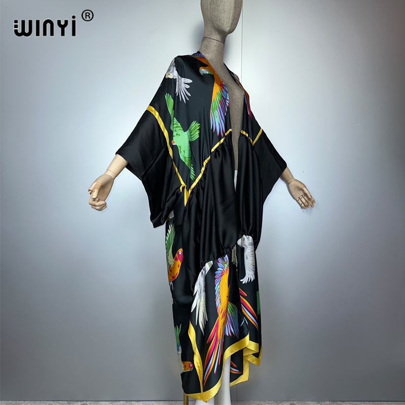 Winyi impressão boho quimono m - Women'S Fashion Kimono avaliação e preço