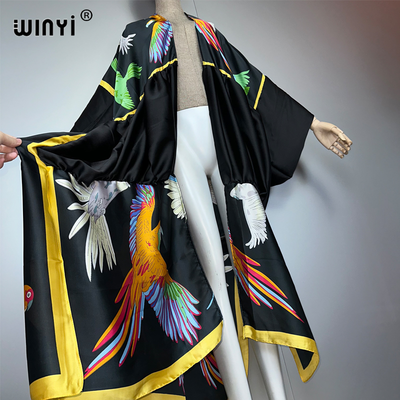 Winyi impressão boho quimono m - Women'S Fashion Kimono avaliação e preço
