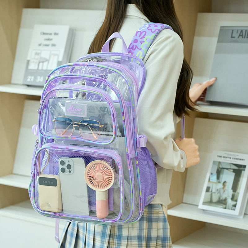 Mochila transparente para mulh - Women Fashion Online avaliação e preço