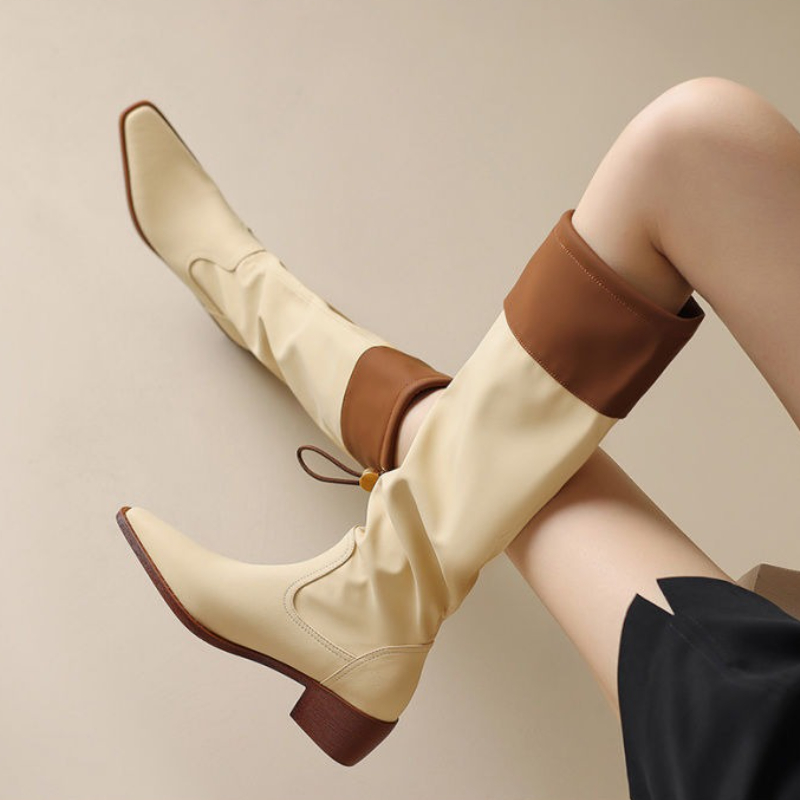 Damasco dedo do pé quadrado bo - Women'S Fashion Trends 2025 avaliação e preço