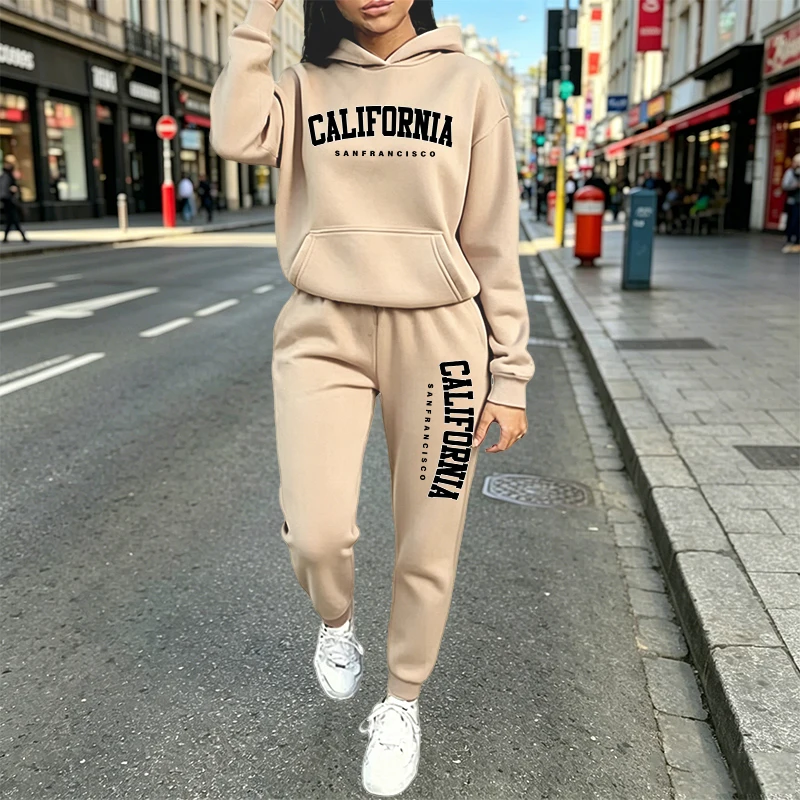 Conjunto de Moletom Casual Urb - Women'S Fashion Suit avaliação e preço
