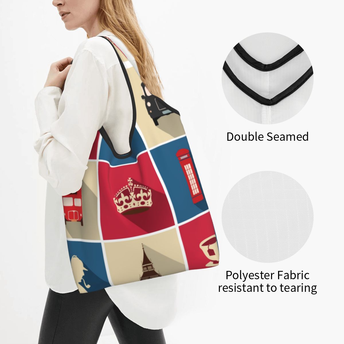 Moda personalizada sacola de c - Women Fashion Uk avaliação e preço