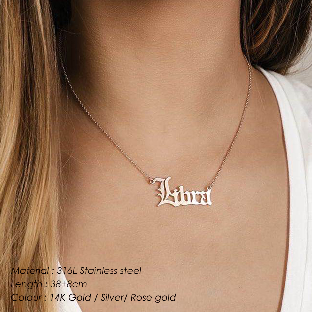 Colar de Aço Inoxidável Dourad - Women Fashion Uk avaliação e preço