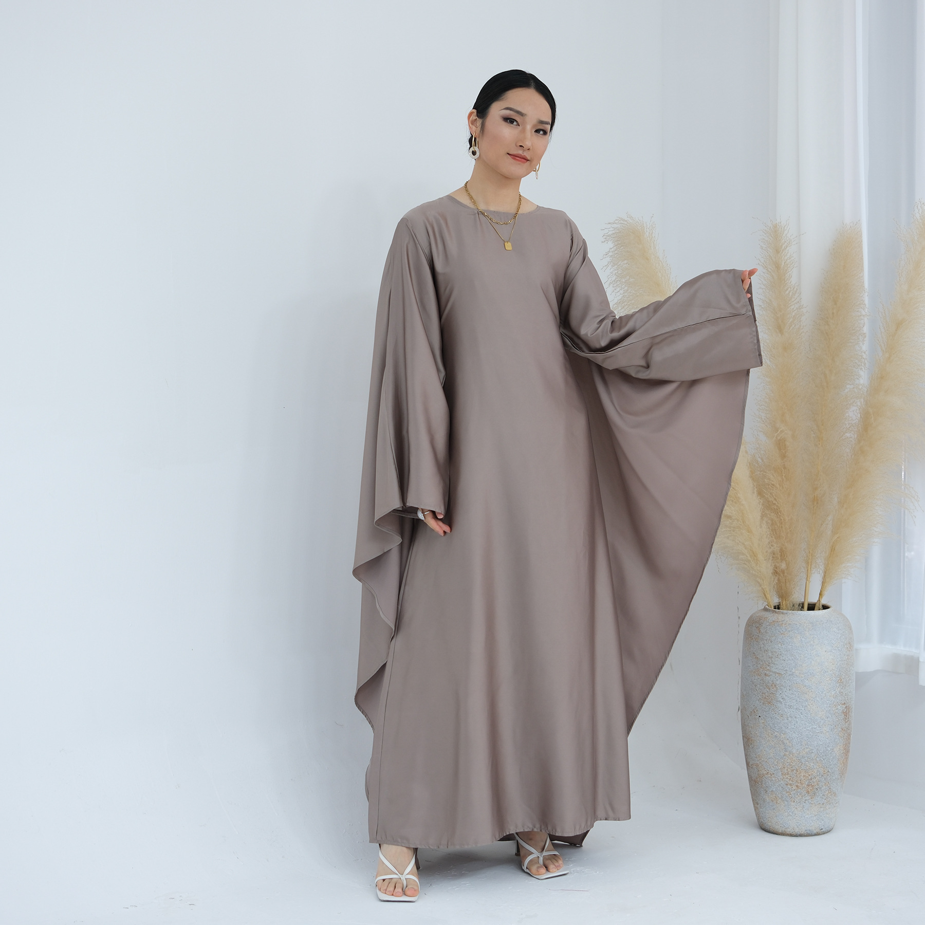 Vestido Modesto para Mulheres  - Turkey Women Fashion avaliação e preço