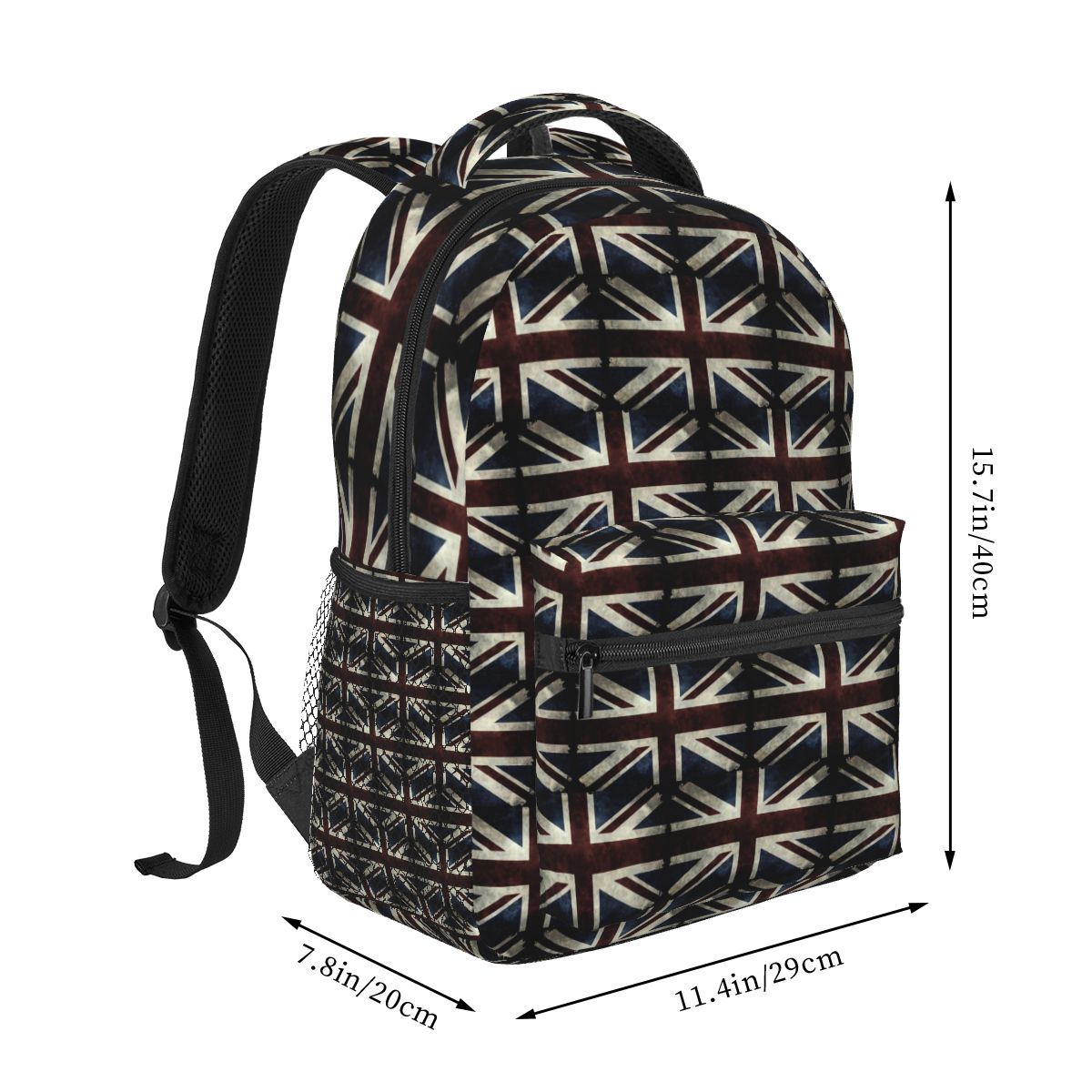 Mochila Escolar com Bandeira U - Women Fashion Uk avaliação e preço