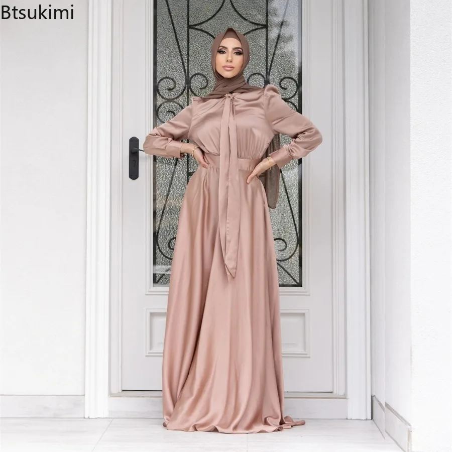Vestido de cetim elegante para - Turkey Women Fashion avaliação e preço