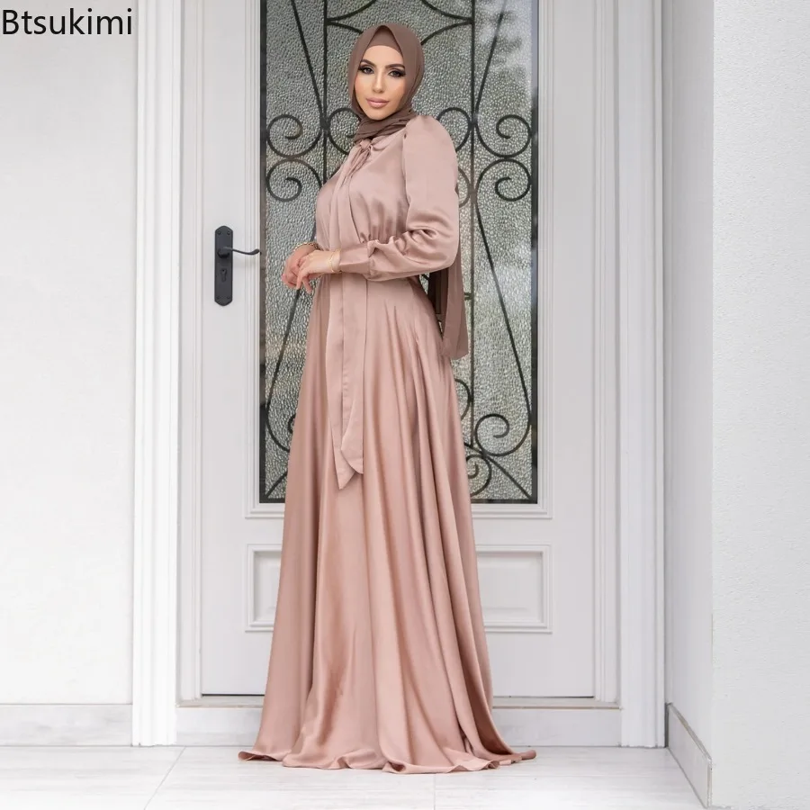 Vestido de cetim elegante para - Turkey Women Fashion avaliação e preço
