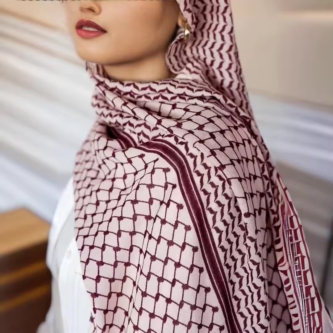 Lenço Chiffon Árabe Impresso p - Women Fashion Uae avaliação e preço